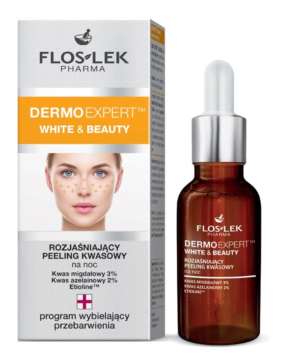 Rozjaśniający Peeling Kwasowy Na Noc