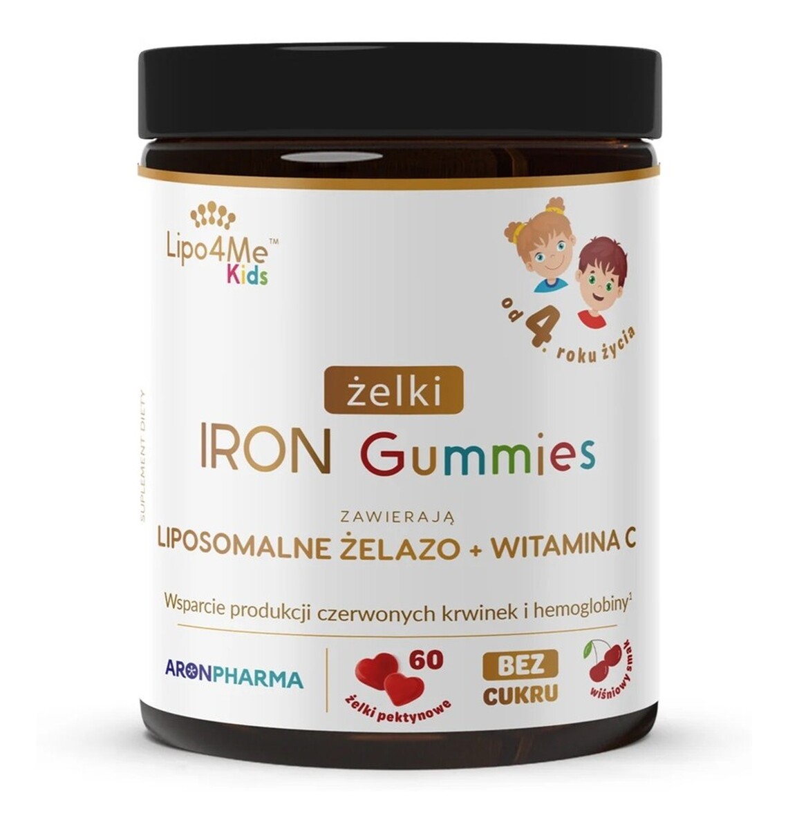 Żelki z żelazem suplement diety 60szt