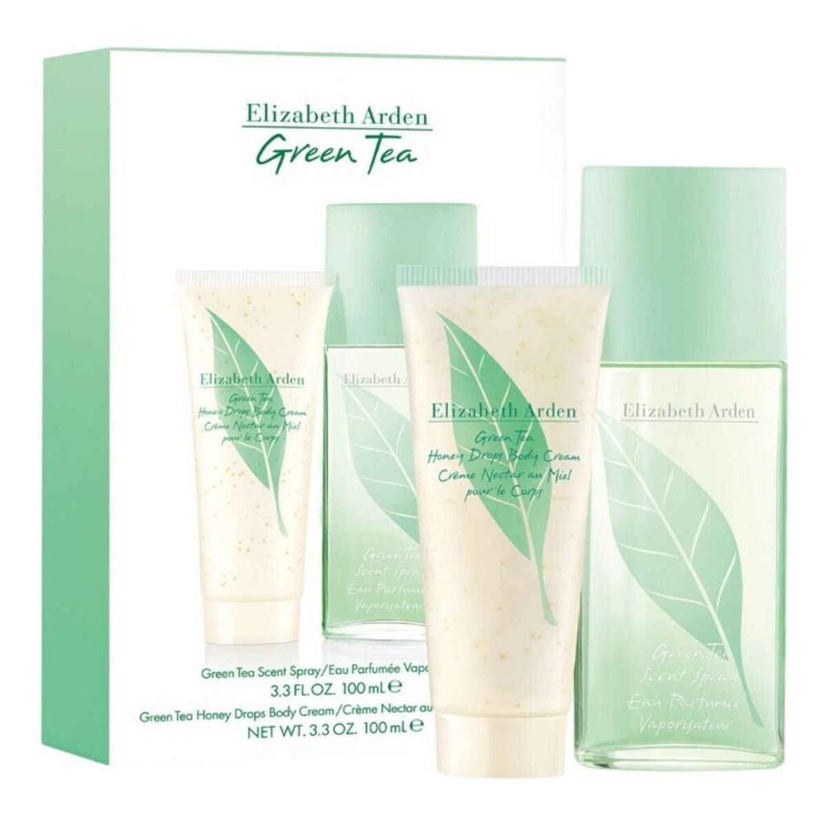 Elizabeth Arden Green Tea Zestaw woda perfumowana spray 100ml + krem do ciała 100ml