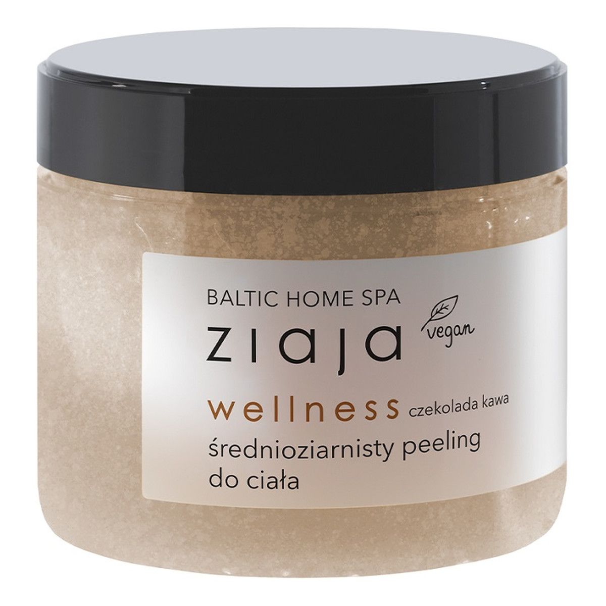 Ziaja Baltic Home Spa Wellness średnioziarnisty peeling do ciała czekolada kawa 300ml