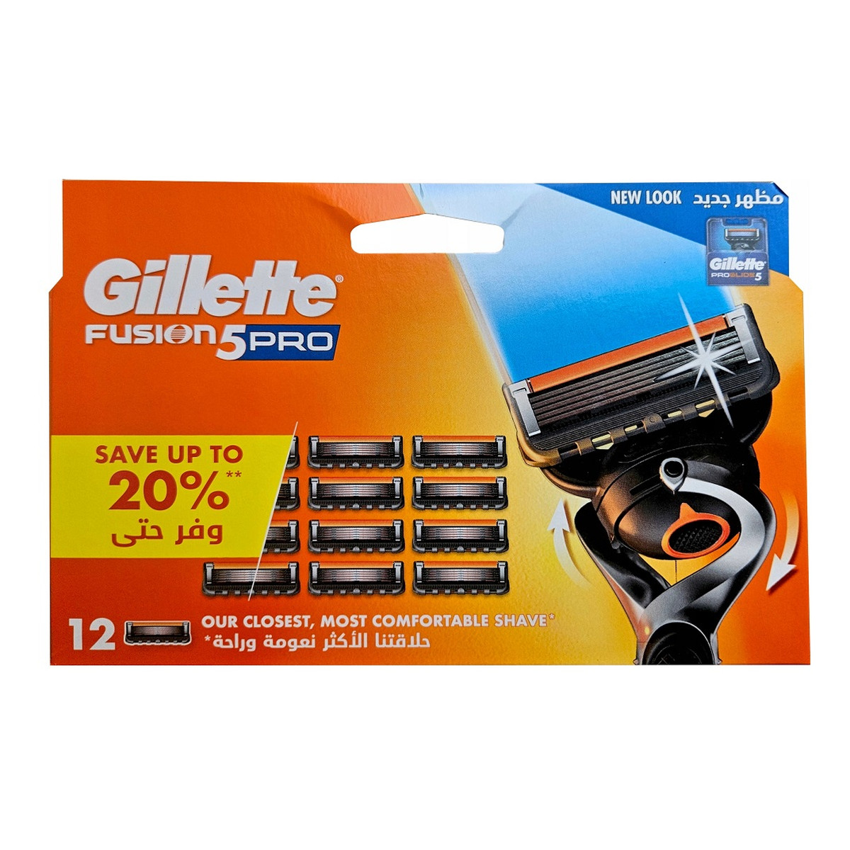 Gillette Fusion5 Pro wymienne ostrza do maszynki do golenia 12szt.