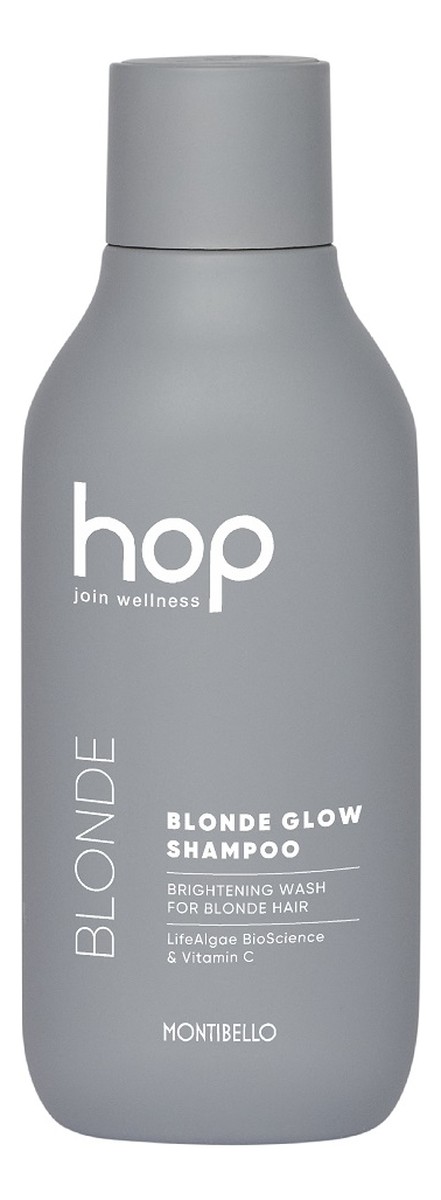 Hop blonde glow shampoo rozświetlający szampon do włosów rozjaśnianych i blond