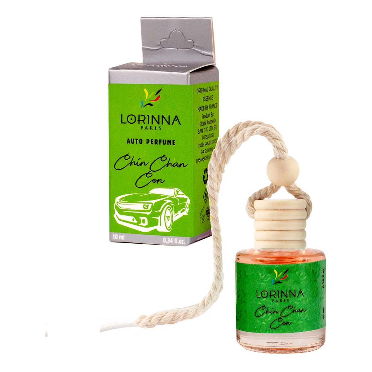 Lorinna Auto perfume zapach do samochodu chin chan con 10ml