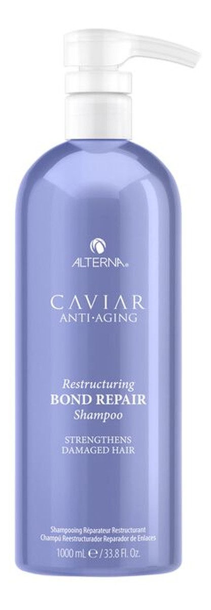 Caviar anti-aging restructuring bond repair shampoo szampon do włosów zniszczonych