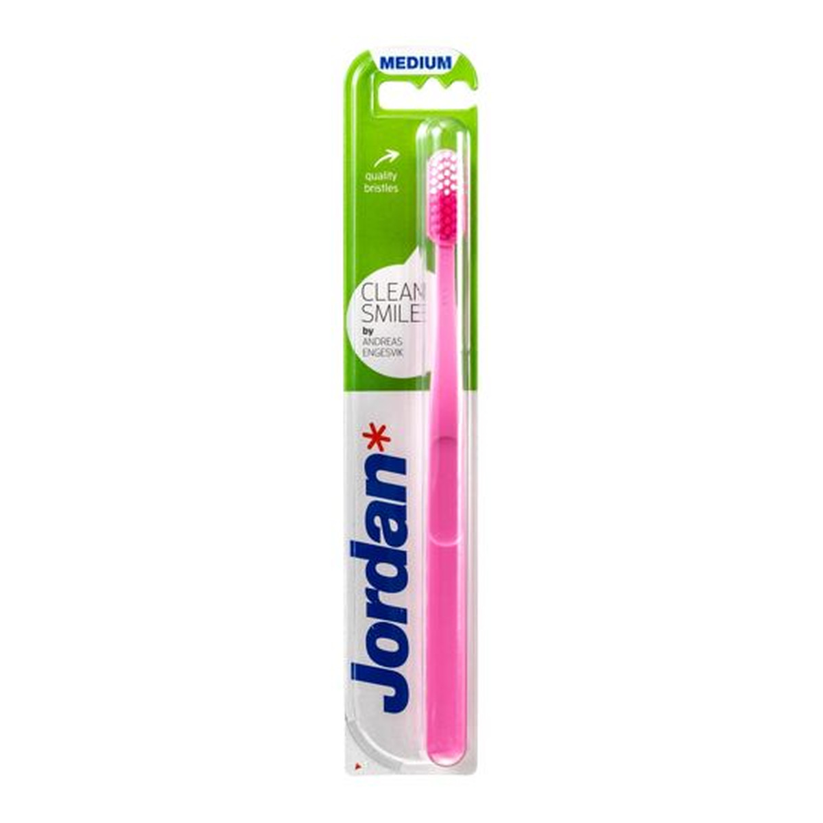 Jordan Clean Smile Szczoteczka do zębów średnia