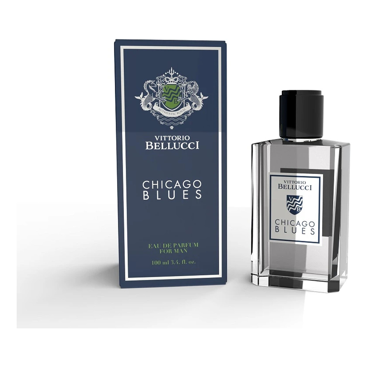Vittorio Bellucci Chicago Blues Woda toaletowa dla mężczyzn 100ml