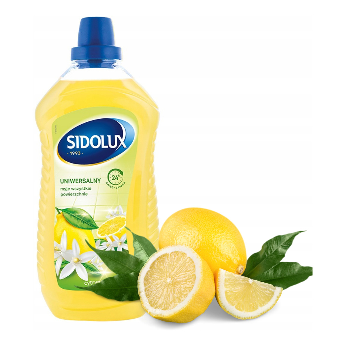 Sidolux Płyn do mycia podłóg uniwersalny - cytryna 1000ml