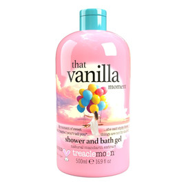 Żel pod prysznic i płyn do kąpieli that vanilla moment