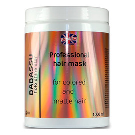 Babassu holo shine star professional hair mask maska energetyzująca do włosów farbowanych i matowych