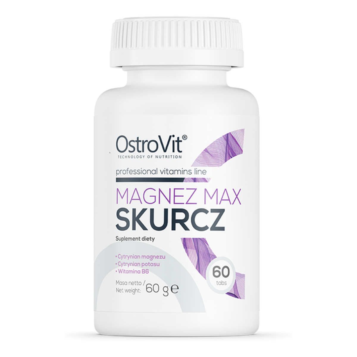 OstroVit Magnez Max Skurcz 60 tabletek