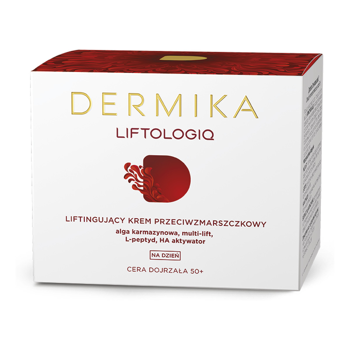 Dermika Liftologiq 50+ Liftingujący Krem Przeciwzmarszczkowy Na Dzień 50ml