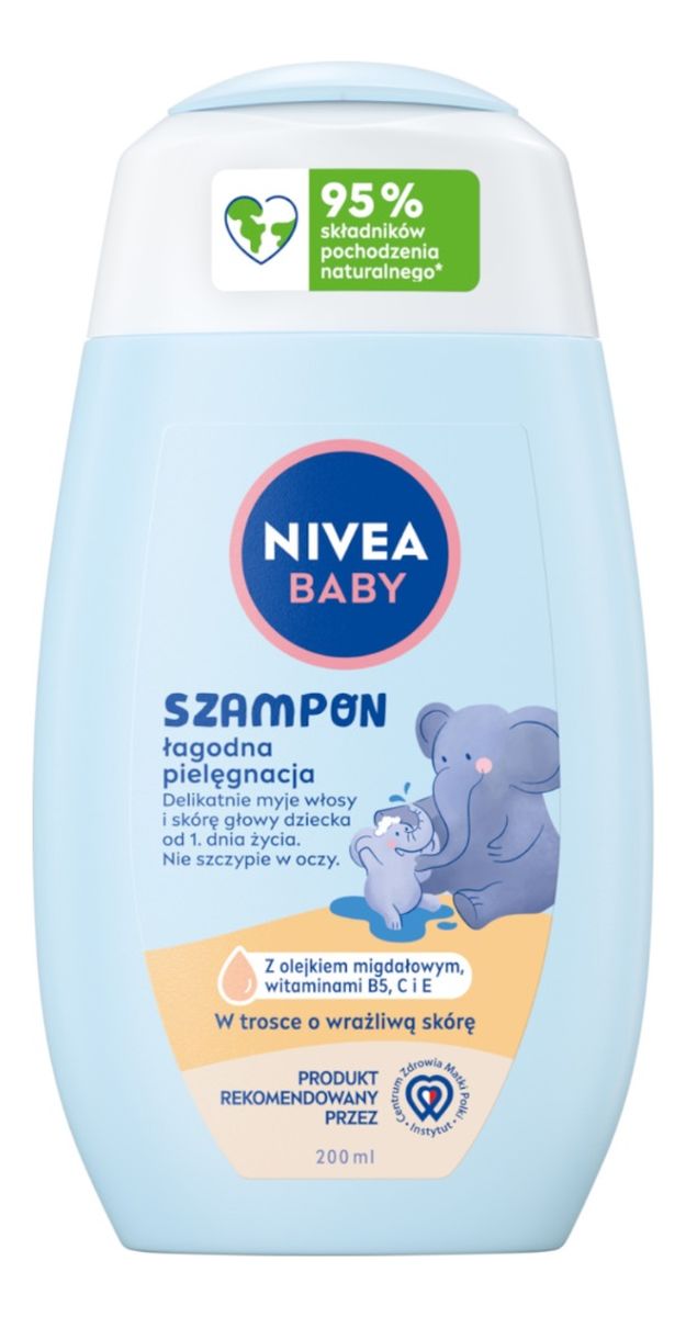 Baby szampon łagodna pielęgnacja