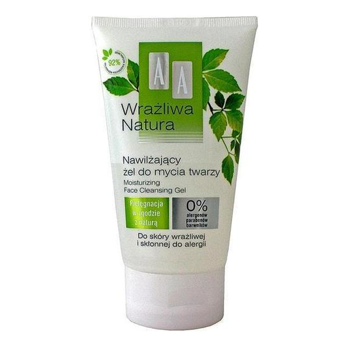 AA Wrażliwa Natura Nawilżający Żel Do Mycia Twarzy 150ml