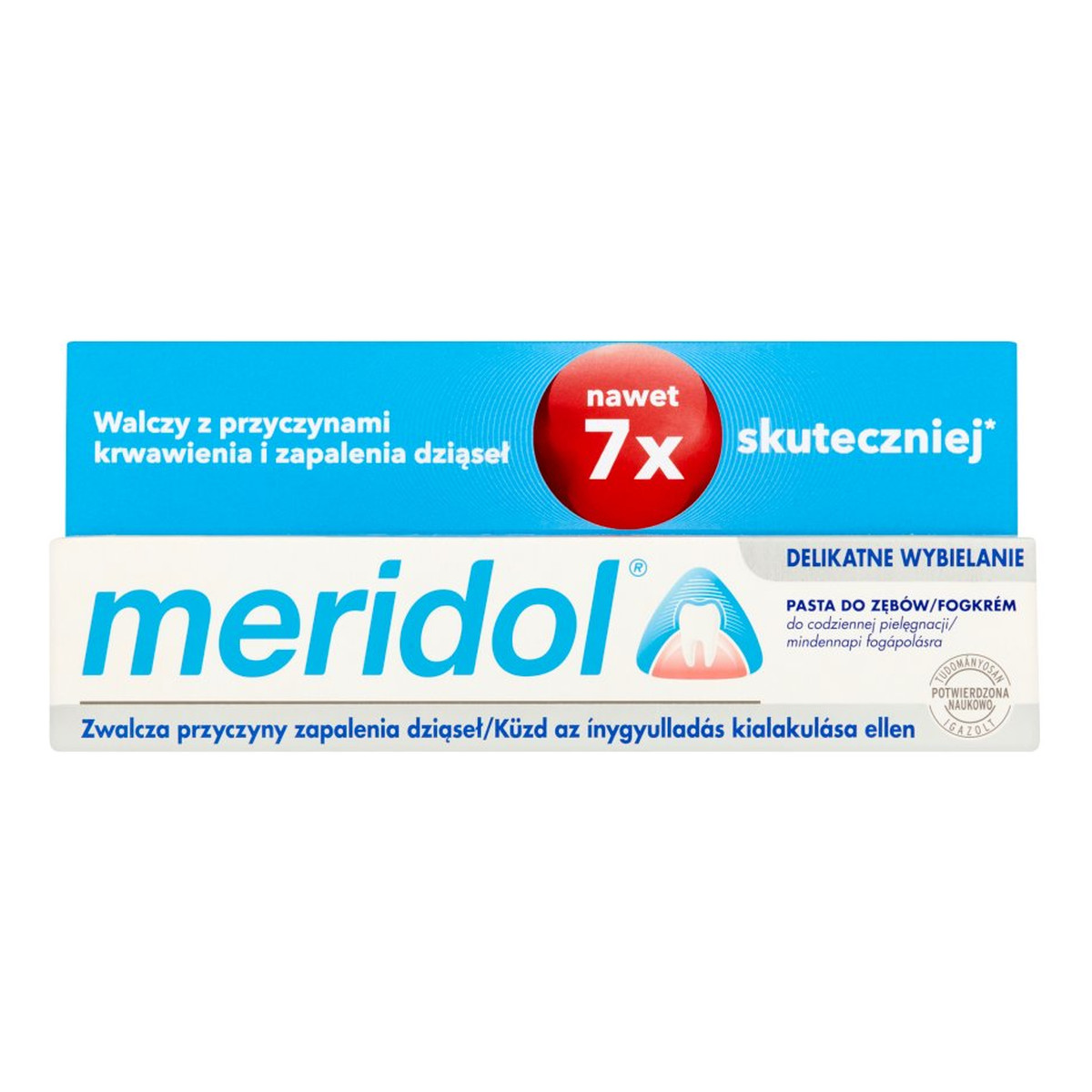 Meridol Pasta do zębów delikatne wybielanie 75ml