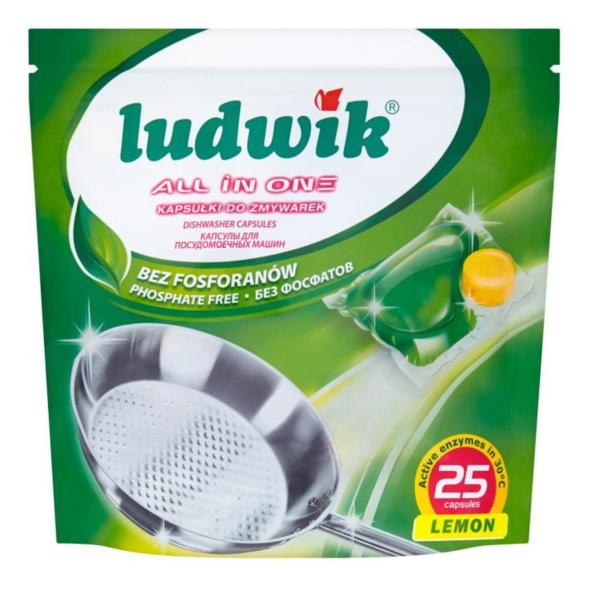Kapsułki do zmywarek Lemon 25 szt.
