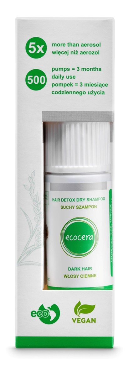 Suchy szampon do ciemnych