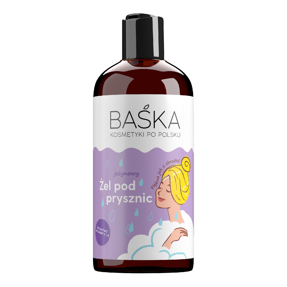 Baśka Kosmetyki Po Polsku Jeżynowy żel pod prysznic 500ml