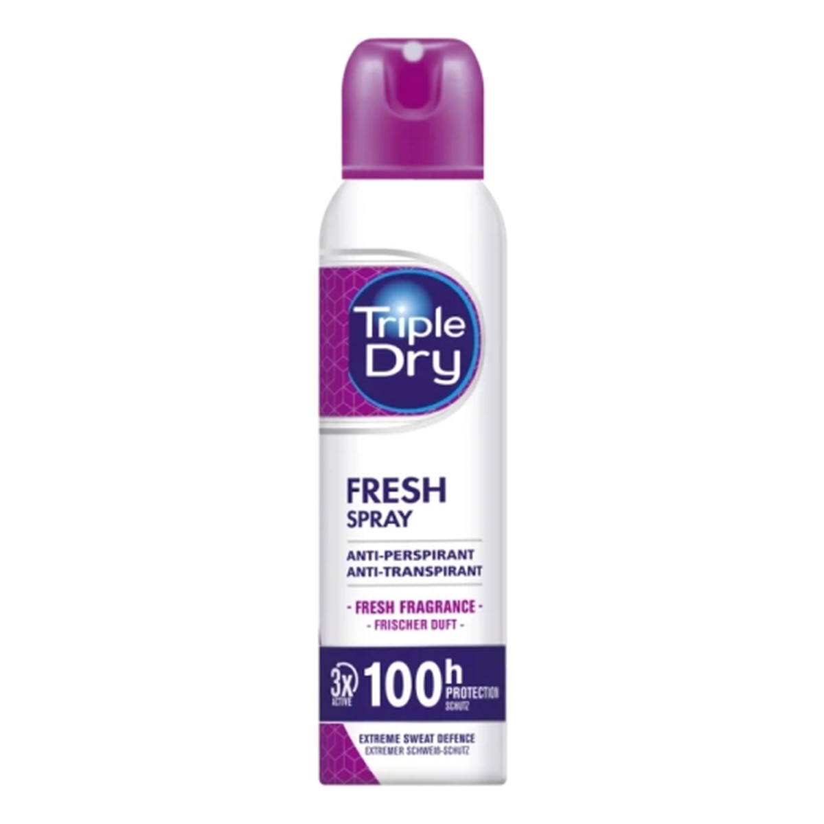 Triple Dry Fresh Antyperspirant w sprayu 100h 150ml
