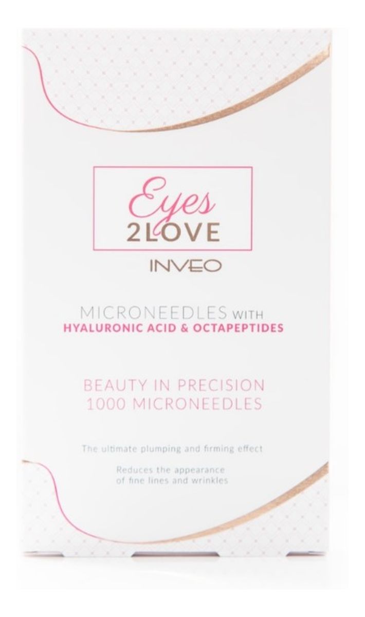Eyes2love płatki pod oczy z mikroigiełkami kwasu hialuronowego i oktopeptydów 1 para