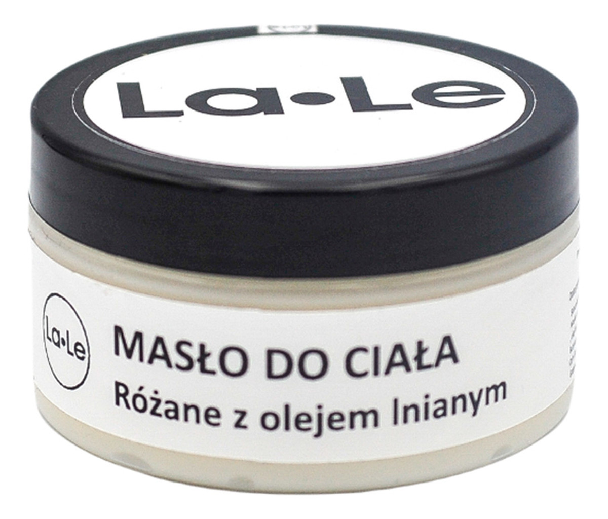 Masło do ciała różane z olejem lnianym