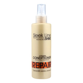 Sleek line repair 2 phases conditioner dwufazowa odżywka do włosów z jedwabiem