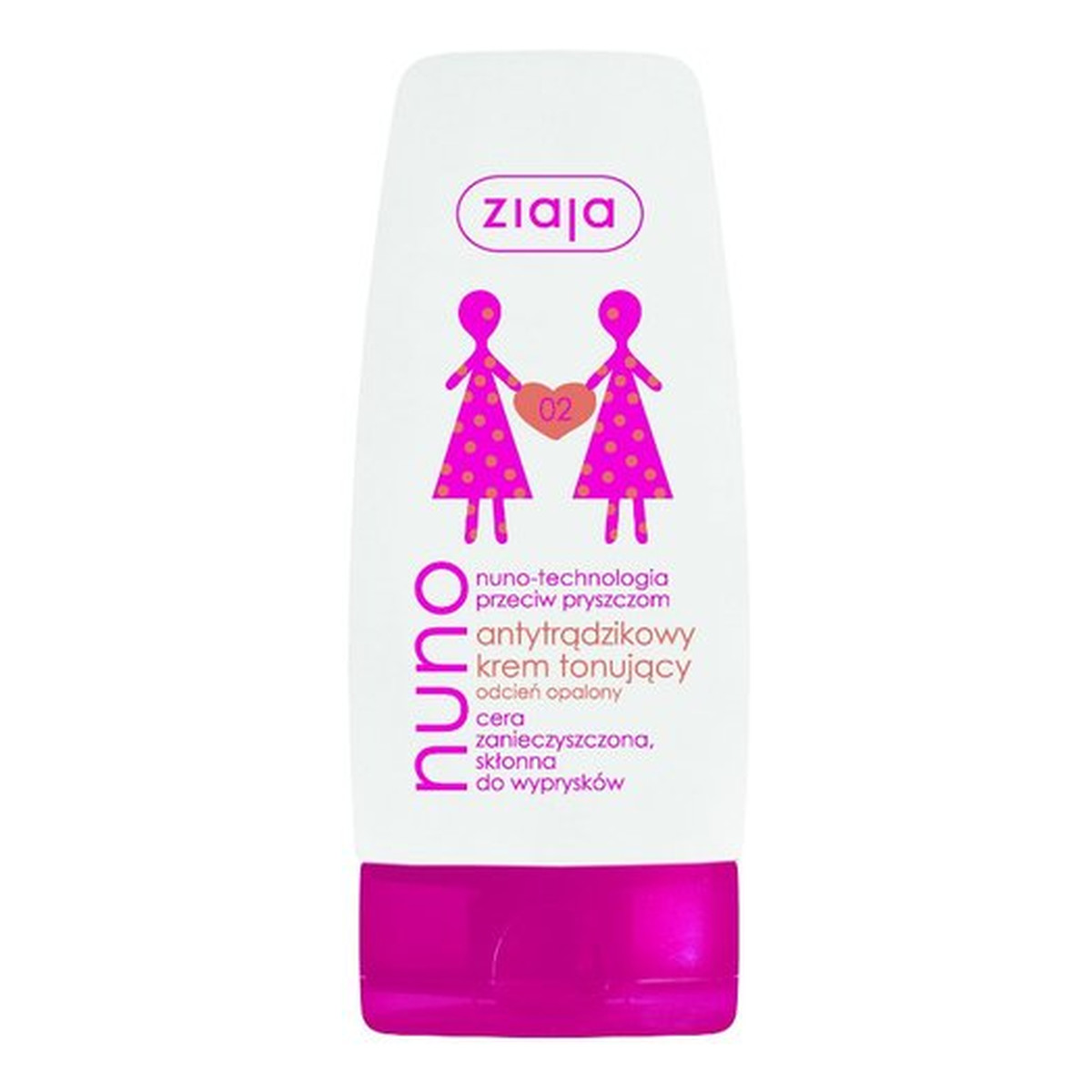 Ziaja Nuno Krem Antytrądzikowy Tonujący Opalony 60ml