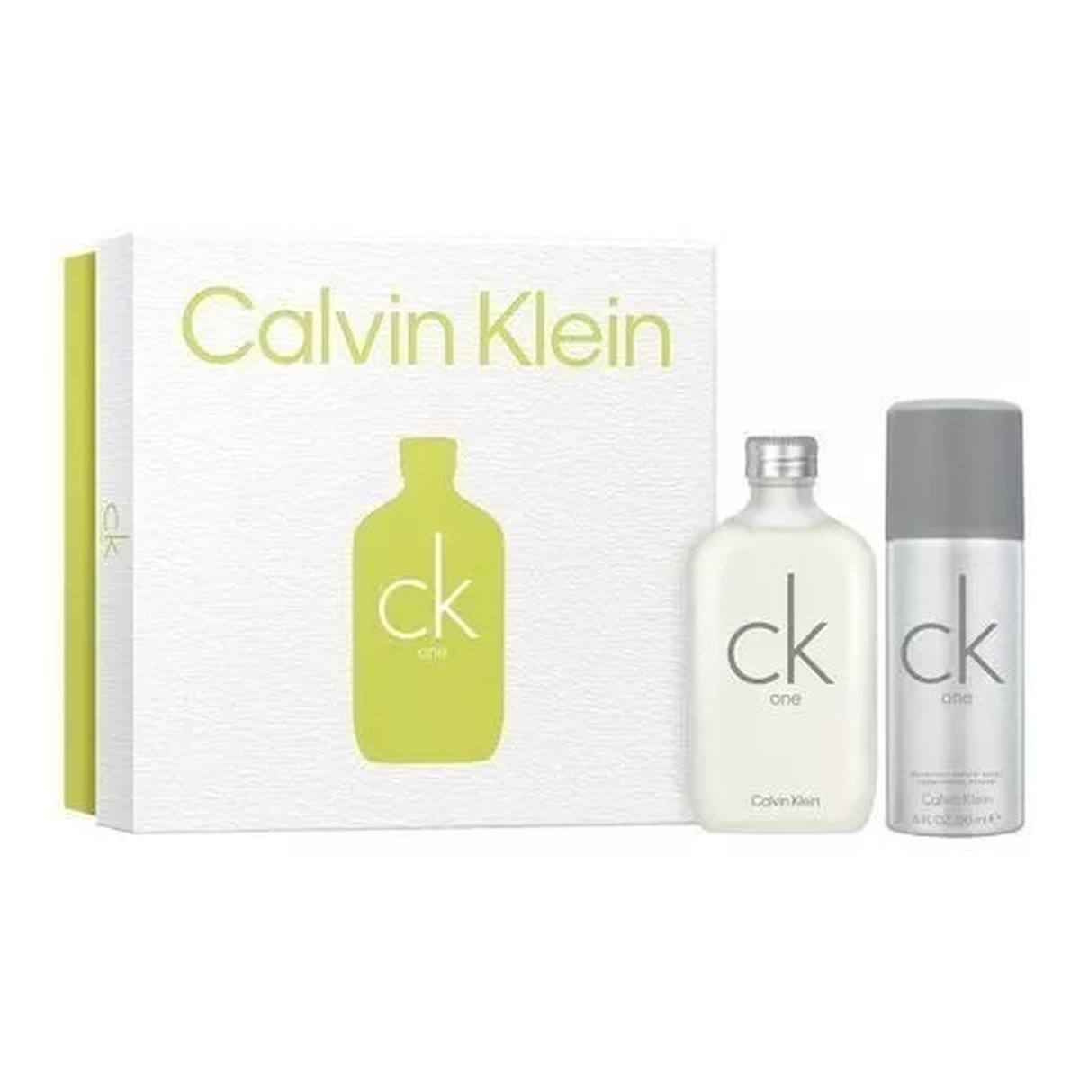 Calvin Klein CK One Zestaw woda toaletowa spray 100ml + dezodorant spray 150ml