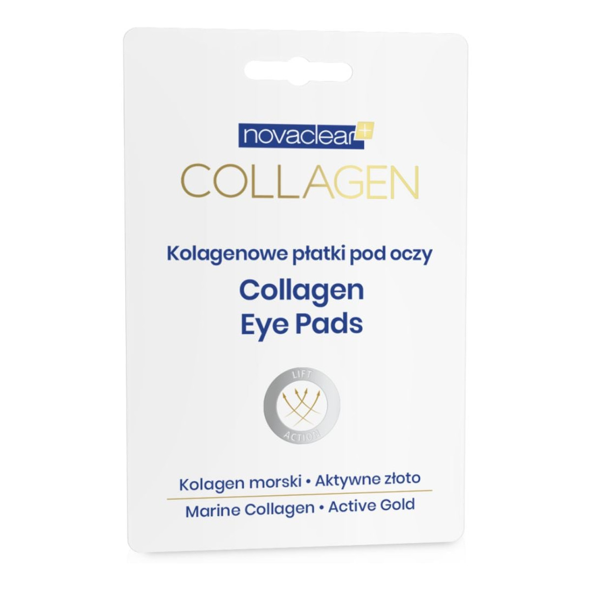 Novaclear Collagen kolagenowe płatki pod oczy