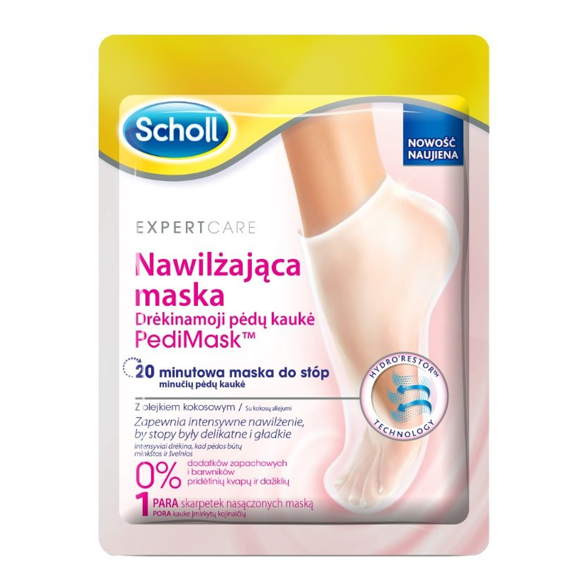 Scholl Expert Care skarpetki nawilżające do stóp