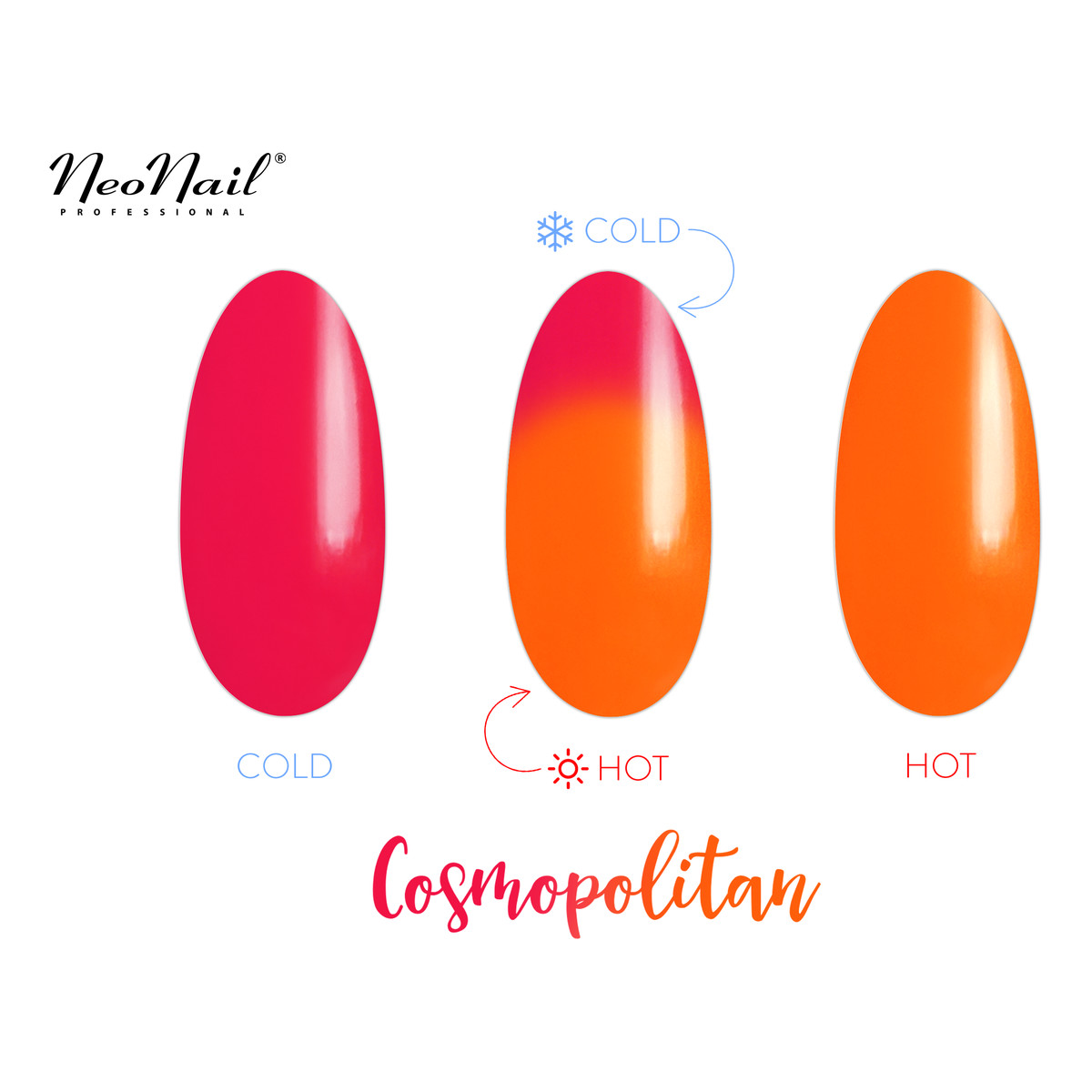 NeoNail Thermo Color Lakier Hybrydowy Termiczny 6ml