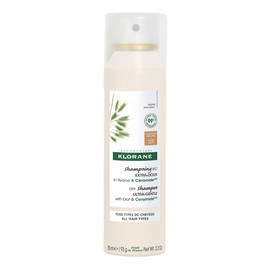 Ultra-gentle dry shampoo suchy szampon do włosów ciemnych z owsem i ceramide