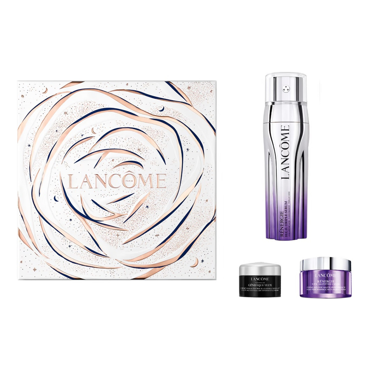 Lancome Renergie H.C.F. Triple Serum Set Zestaw serum do twarzy 50ml + krem do twarzy 15ml + krem pod oczy 5ml
