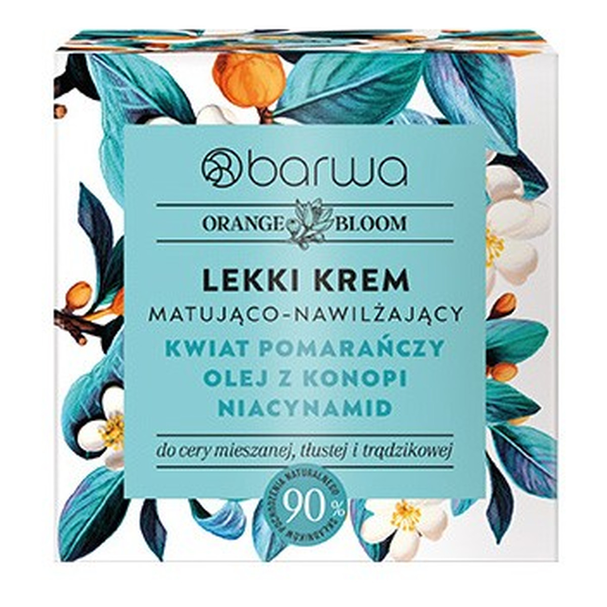 Barwa Orange Bloom Krem do twarzy nawilżająco-matujący