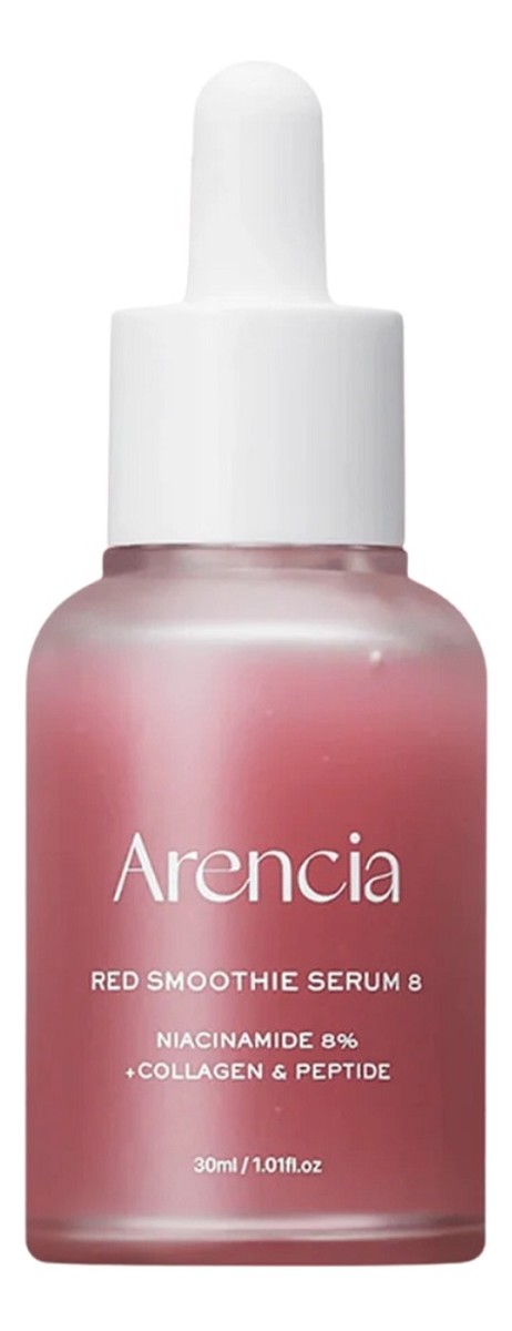 Fresh red smoothie serum 8 rozświetlająco-ujędrniające serum z 8% niacynamidem