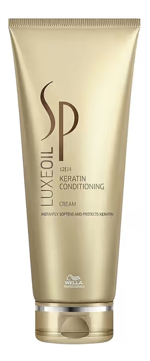 Sp luxe oil keratin conditioning cream keratynowa odżywka do włosów