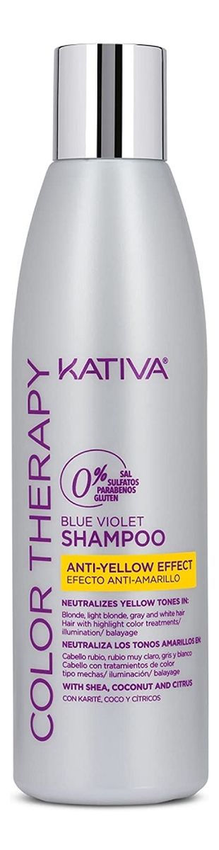 Blue Violet Shampoo szampon neutralizujący żółte odcienie do chłodnych odcieni blond