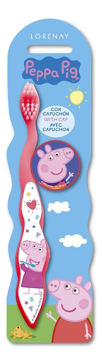 Peppa pig szczoteczka do zębów dla dzieci