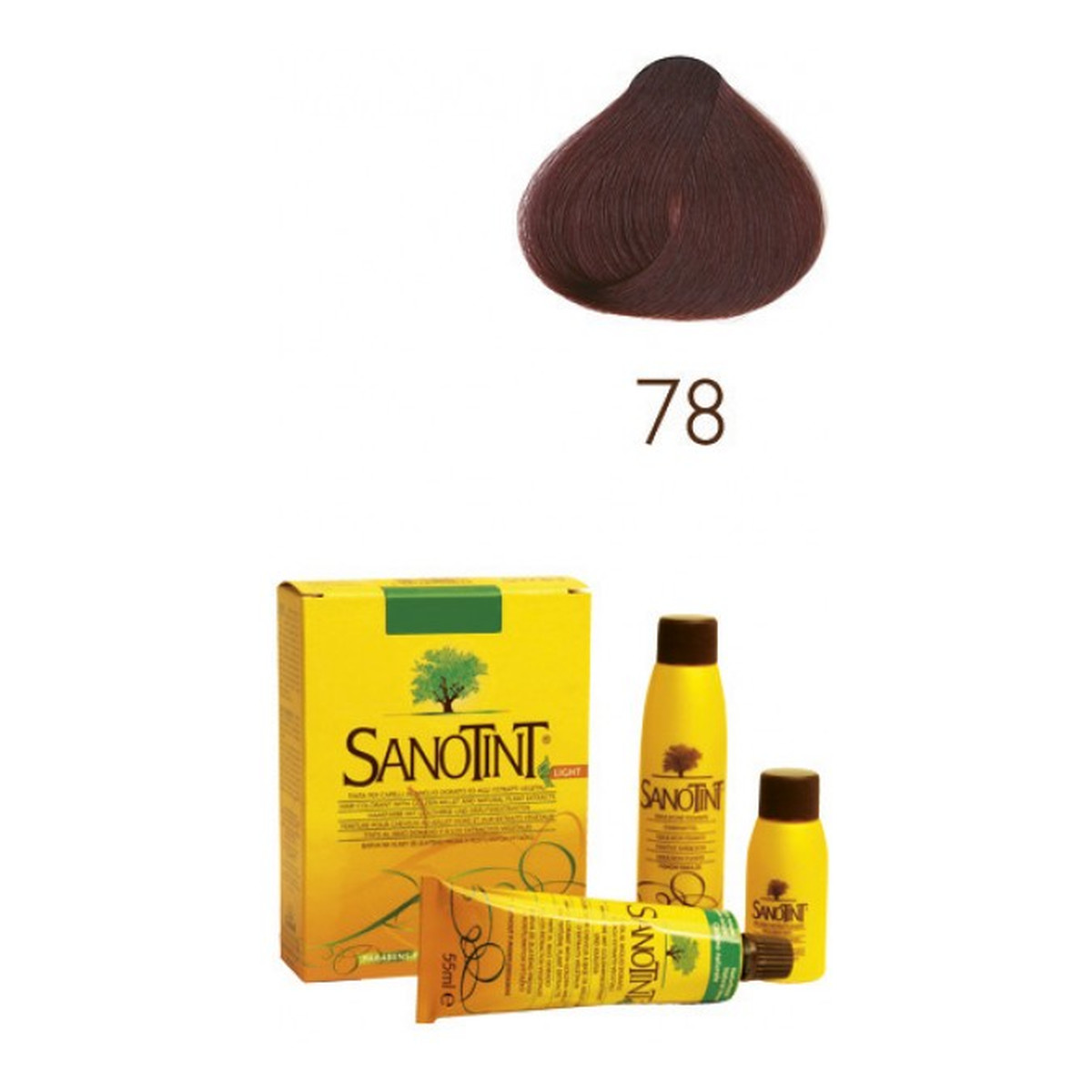 Cosval Sanotint Sensitive Farba do włosów 125ml