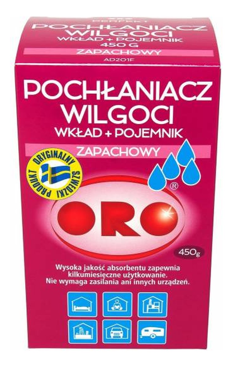 Pochłaniacz wilgoci pojemnik+wkład Fresh