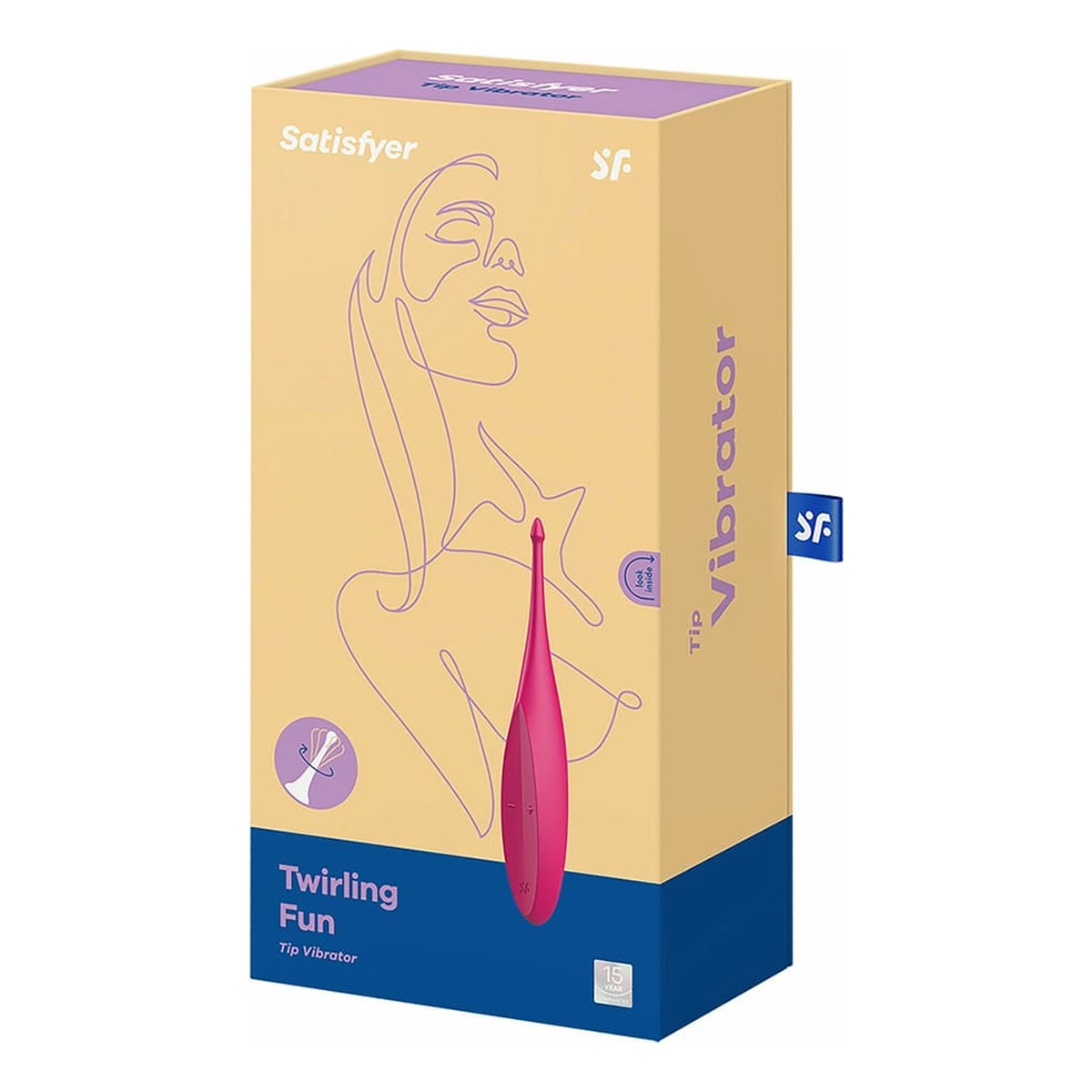 Satisfyer Twirling Fun Wibrator Magenta