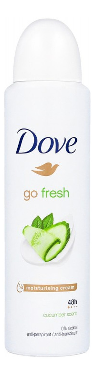 Go fresh cucumber & green tea scent antyperspirant spray