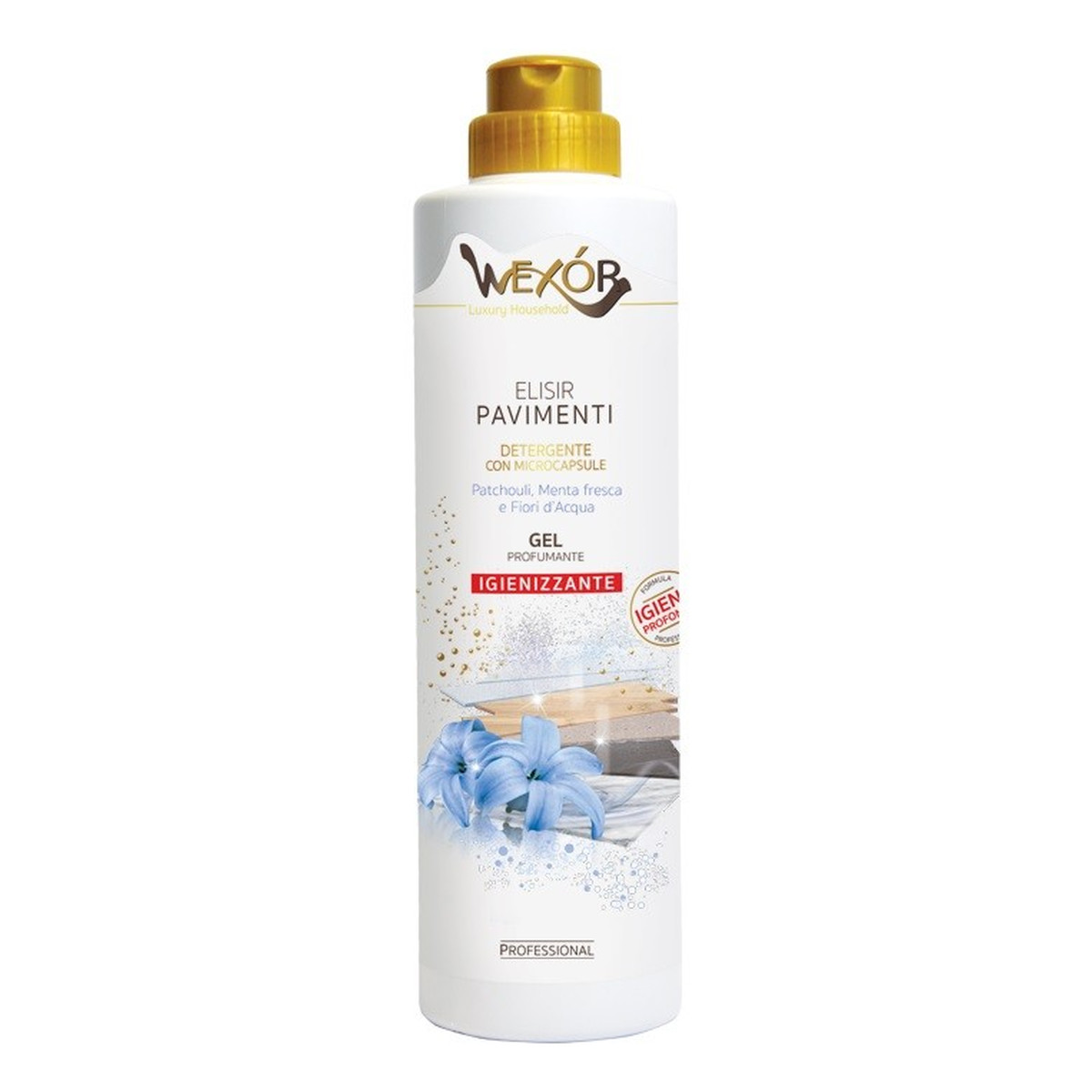 Wexor Professional Perfumowany żel do mycia podłóg Fiori d’acqua 750ml