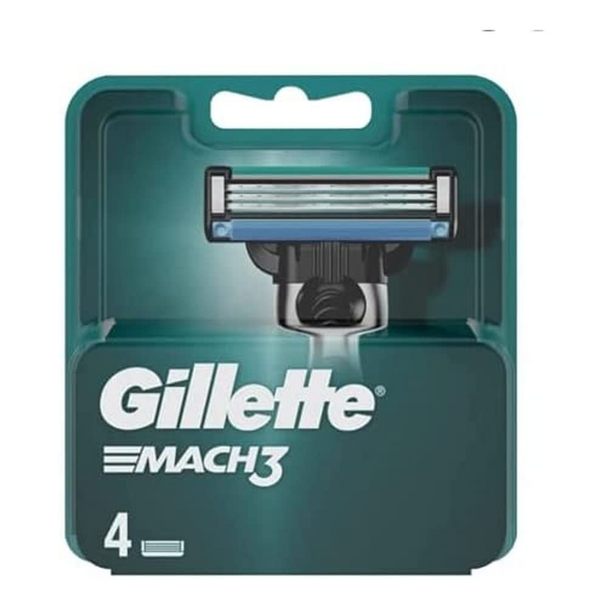 Gillette Mach 3 Wymienne Ostrza Do Maszynki Do Golenia 4szt