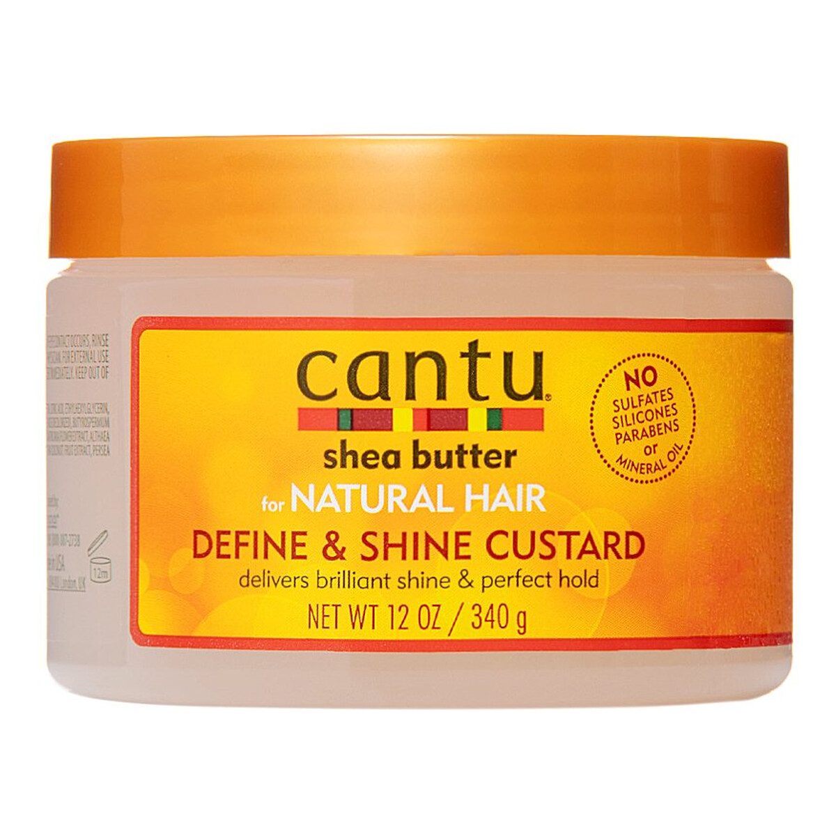 Cantu Shea Butter Natural Define & Shine Custard - Krem do stylizacji 340g