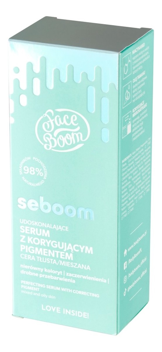 Udoskonalające Serum z korygującym pigmentem - cera tłusta i mieszana