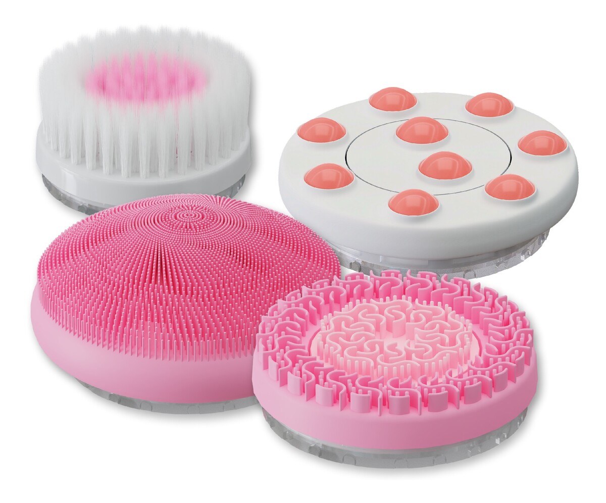 Zestaw 4 głowic do szczoteczki lumineo pro-kolor różowy 1 op.-4 szt.