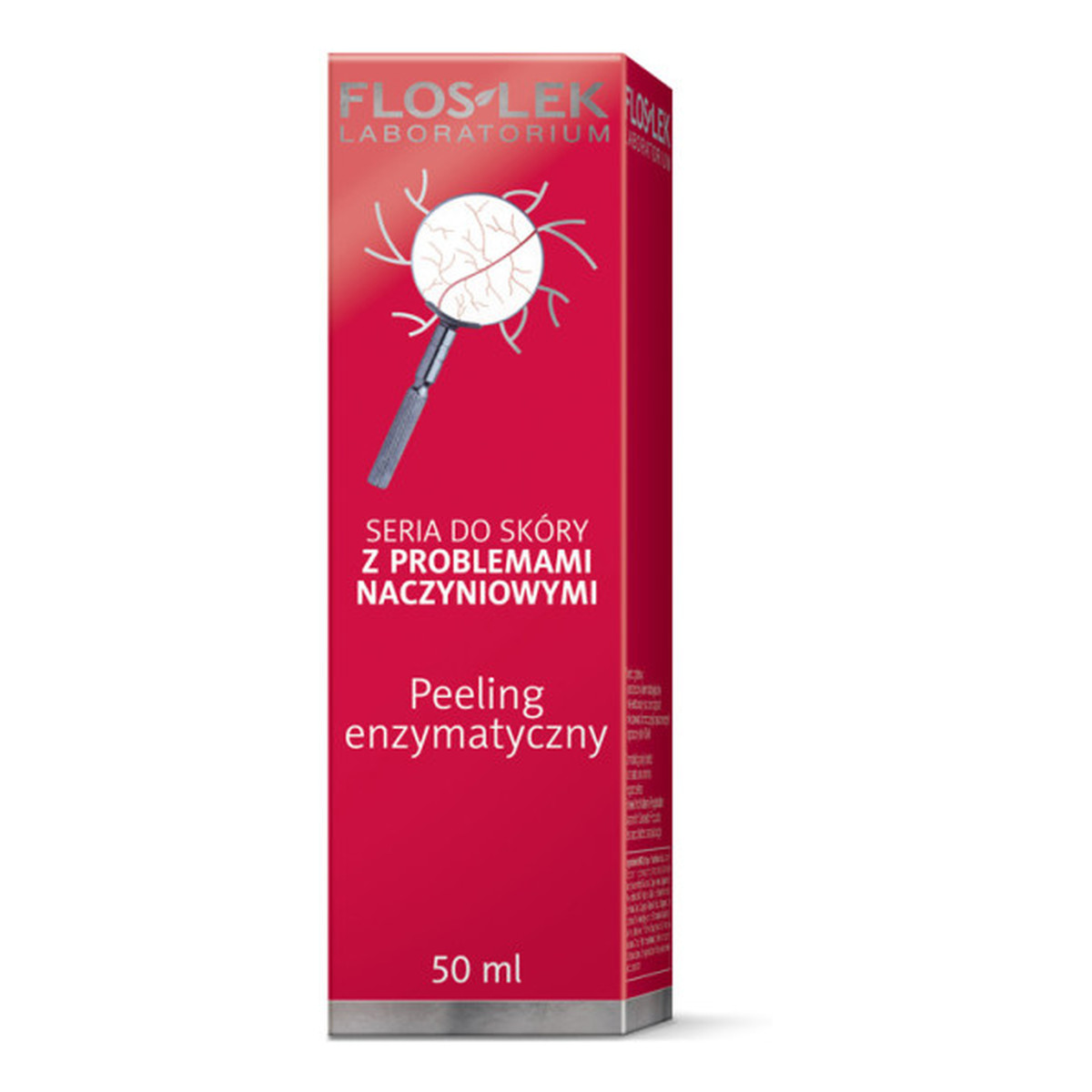 FlosLek Do Skóry z Problemami Naczyniowymi Laboratorium Peeling Enzymatyczny 50ml