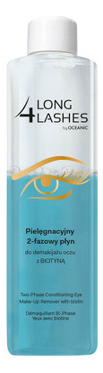 Pielęgnacyjny Dwufazowy Płyn Do Demakijażu Oczu Z Biotyną