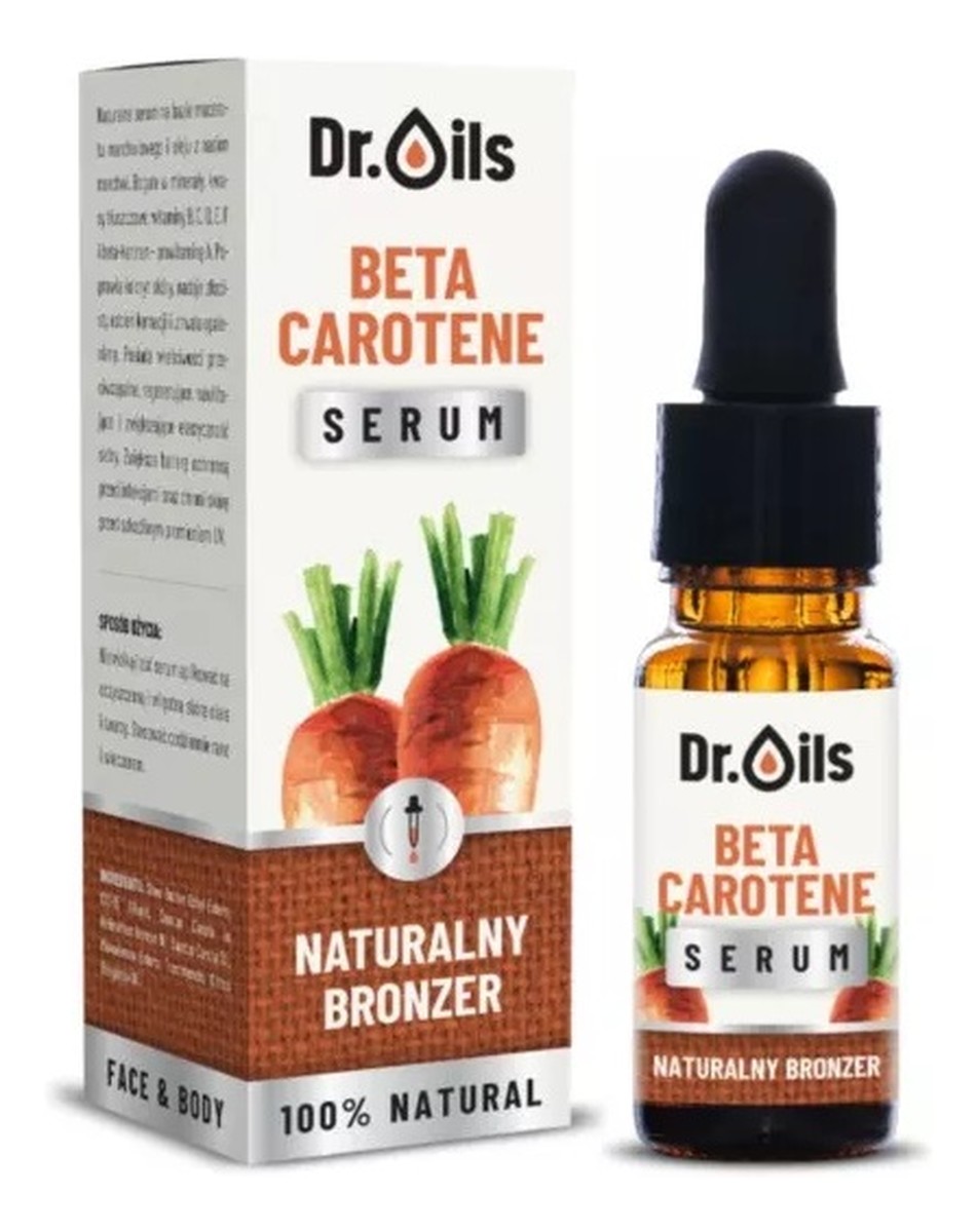 Beta carotene serum naturalny bronzer