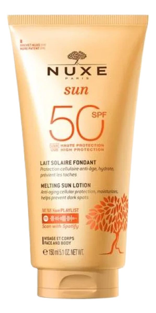 Mleczko do opalania twarzy i ciała SPF50